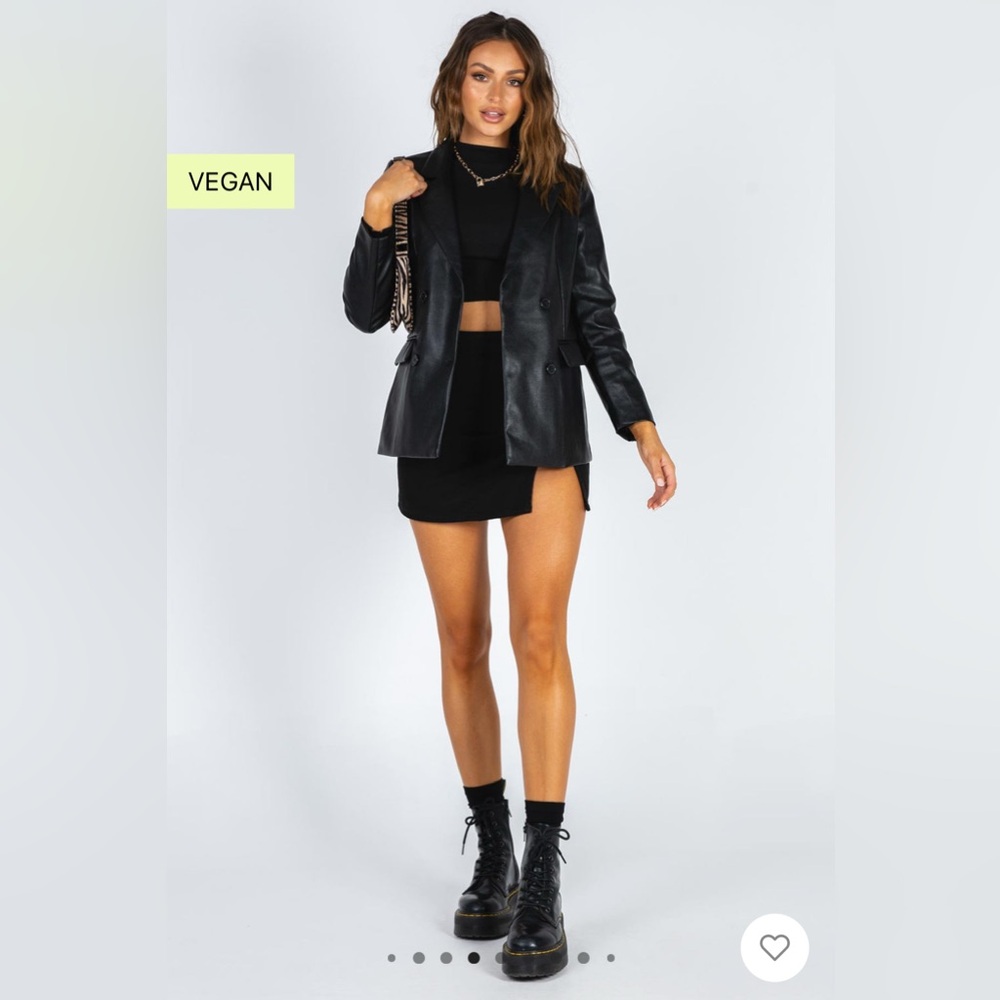 Princess Polly- Leather blazer